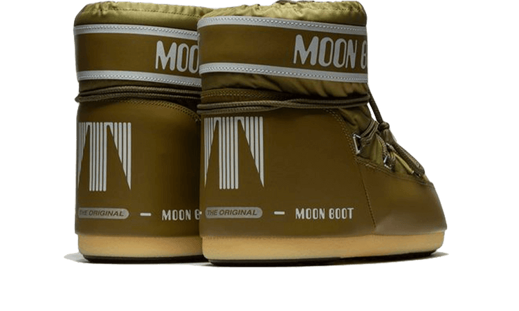 Moon Boot Icon Low Khaki Nylon