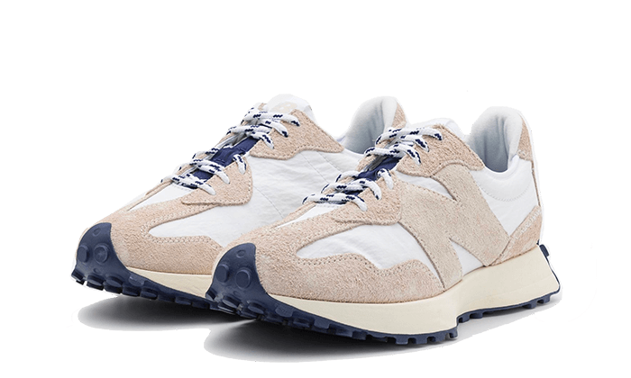 New Balance 327 Moonbeam White Navy | Addict Sneakers