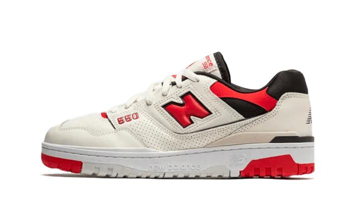 New Balance 550 Sea Salt True Red