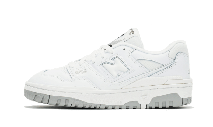New Balance 550 White Grey | Addict Sneakers