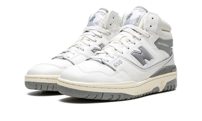 New Balance 650R Aime Leon Dore White Grey