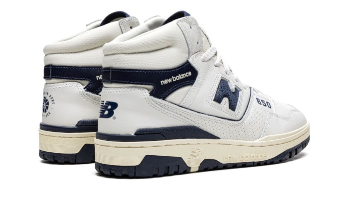 New Balance 650R Aime Leon Dore White Navy