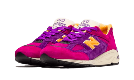 New Balance 990 V2 Miusa Teddy Santis Purple Yellow