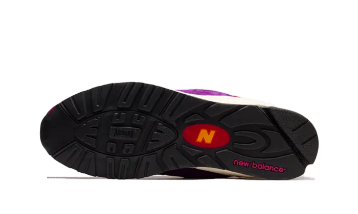 New Balance 990 V2 Miusa Teddy Santis Purple Yellow Addict Sneakers