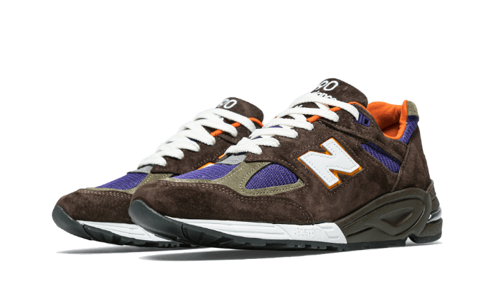 New Balance 990 V2 Made In Usa Brown Purple | Addict Sneakers New Balance 990 V2 Made In Usa Brown Purple | Addict Sneakers