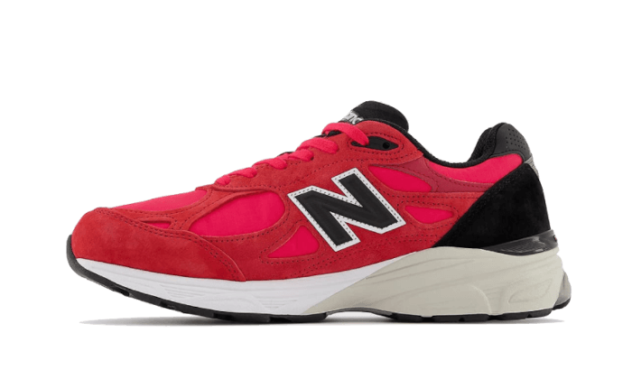 New Balance 990 V3 Red Suede