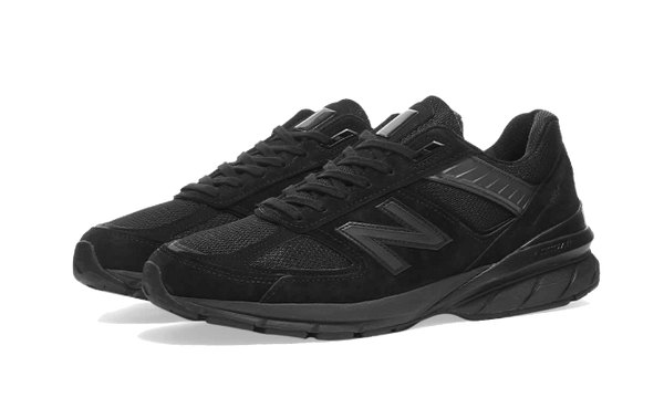 New Balance 990 V5 Made In Usa Triple Black Addict Sneakers