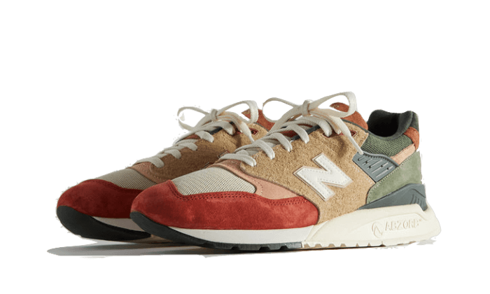 New Balance 998 Ronnie Fieg Frank Lloyd Wright Foundation Broadacre City Chutney