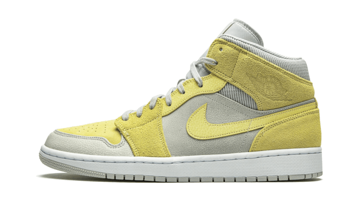 Air Jordan 1 Mid Mixed Textures Yellow