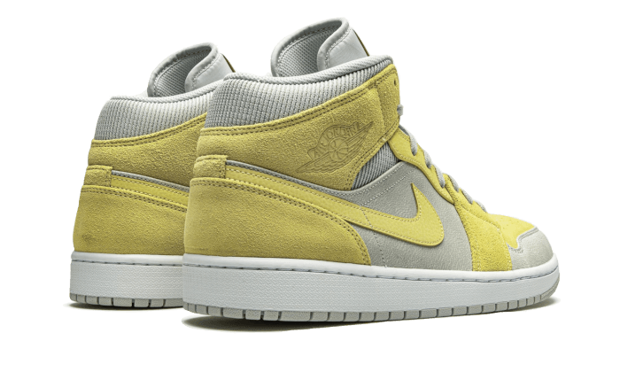 Air Jordan 1 Mid Mixed Textures Yellow