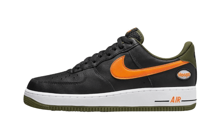 Nike Air Force 1 Low 07 Hoops Black University Gold