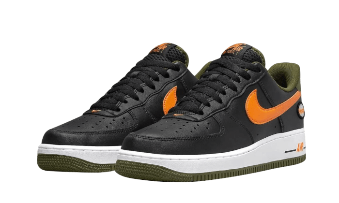 Nike Air Force 1 Low 07 Hoops Black University Gold