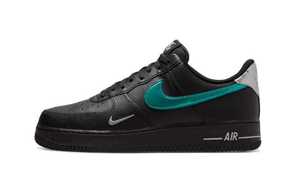 Nike Air Force 1 Low Black Blue Lightning Addict Sneakers
