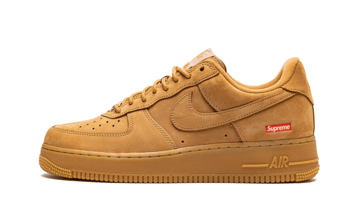 Nike Air Force 1 Low Supreme Flax | Addict Sneakers