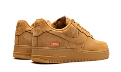 Nike Air Force 1 Low Supreme Flax Addict Sneakers