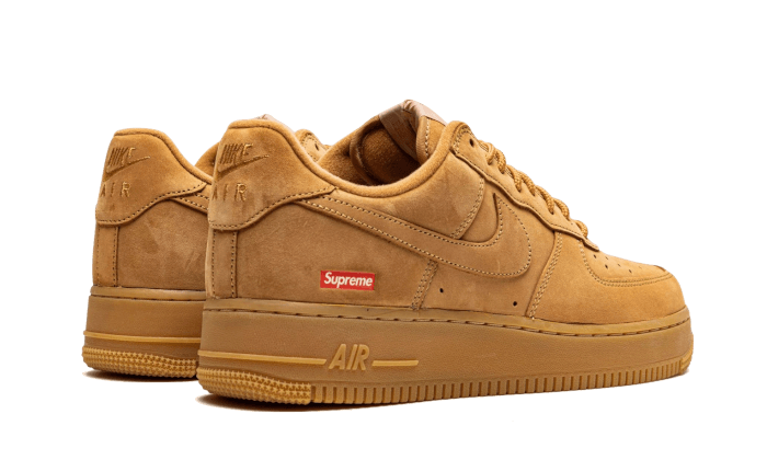 Nike Air Force 1 Low Supreme Flax | Addict Sneakers