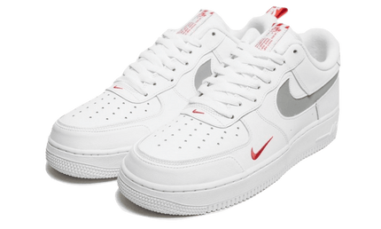 Nike Air Force 1 Low White Red Mini Swoosh