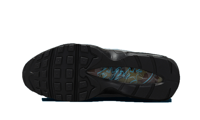 Nike Air Max 95 SP Corteiz Aegean Storm Suchtige Turnschuhe Addict Sneakers