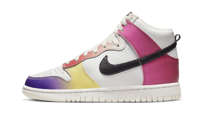Nike Dunk High Multi Color Gradient