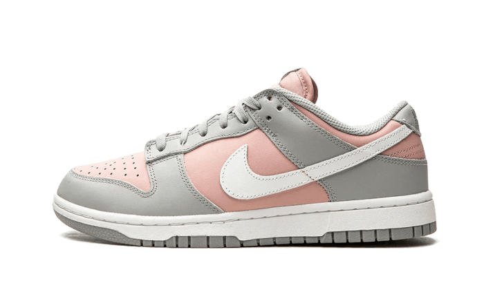 Nike Dunk Low Pink Oxford Metallic Silber