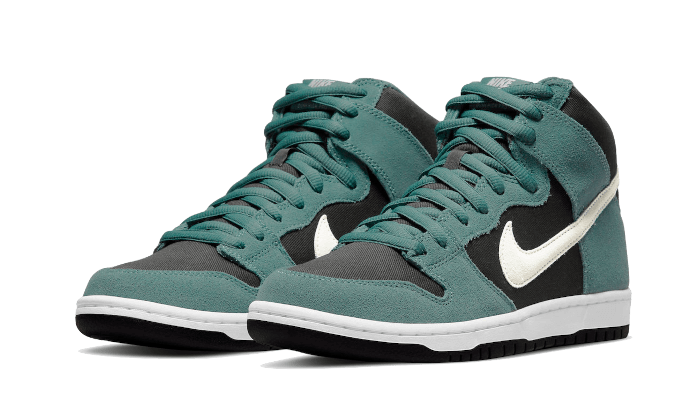 Nike Sb Dunk High Green Suede | Addict Sneakers