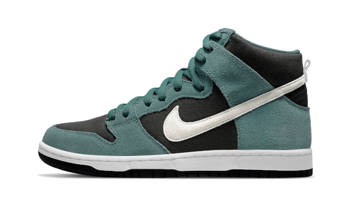 Nike Sb Dunk High Green Suede | Addict Sneakers