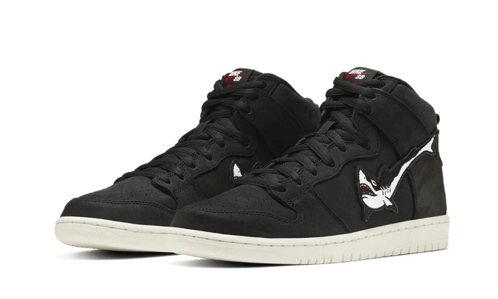 Nike Sb Dunk High Oski Shark Black