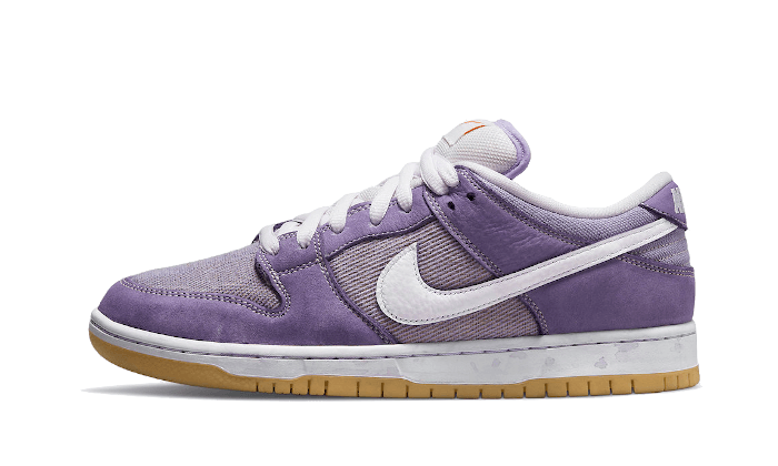 Nike Sb Dunk Low Pro Iso Orange Label Unbleached Pack Lilac