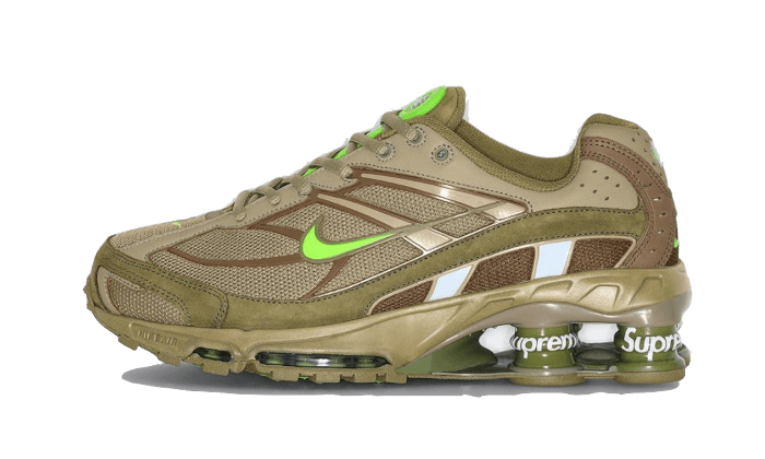 Nike Shox Ride 2 Supreme Khaki Suchtige Turnschuhe Addict Sneakers