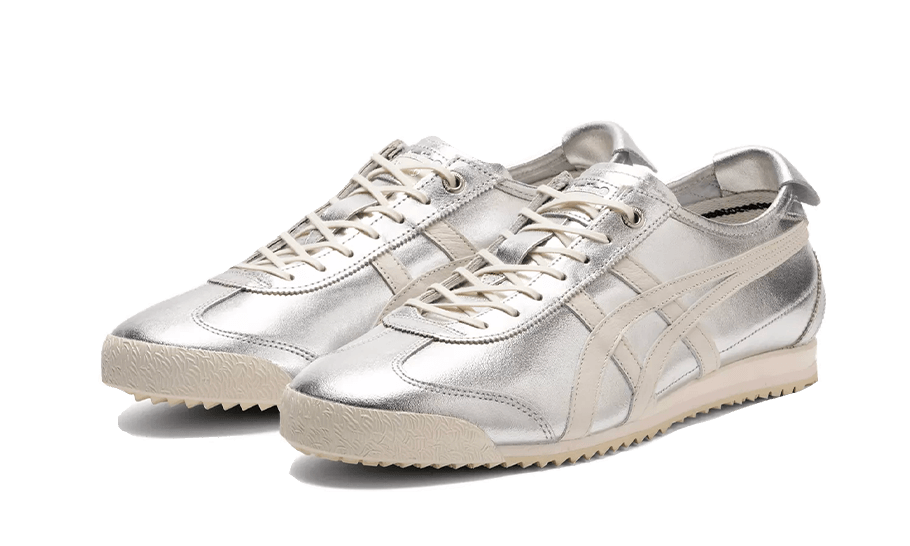 Onitsuka Tiger Mexico 66 Silber Suchtige Turnschuhe Addict Sneakers