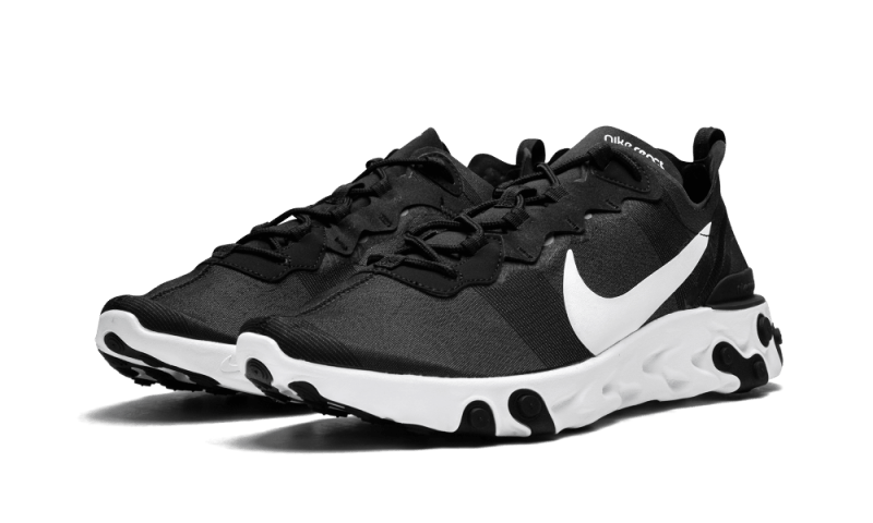 Nike React Element 55 Schwarz Weiß