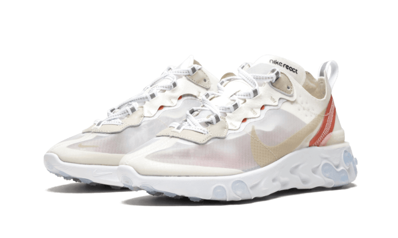 Nike React Element 87 Sail Light Bone