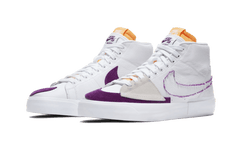 Nike SB Blazer Mid Edge Lakers | Addict Sneakers