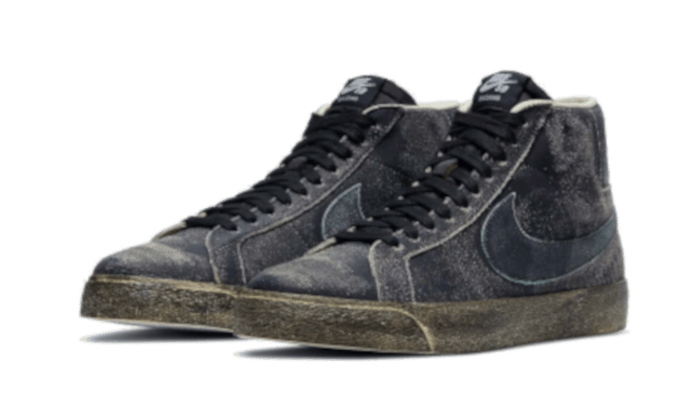Nike Sb Blazer Mid Faded Black