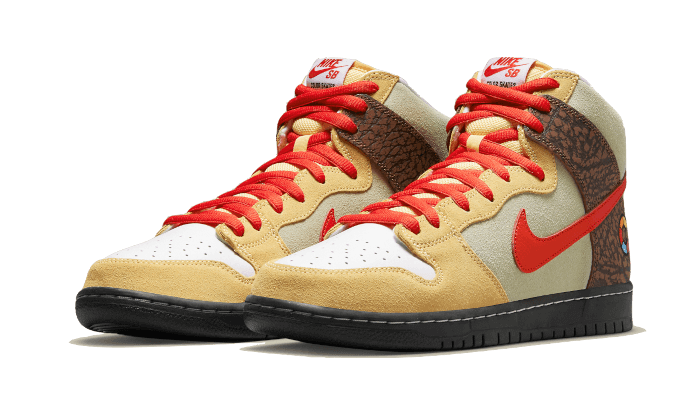 Nike Sb Dunk High Color Skates Kebab And Destroy