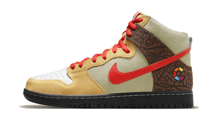 Nike Sb Dunk High Color Skates Kebab And Destroy