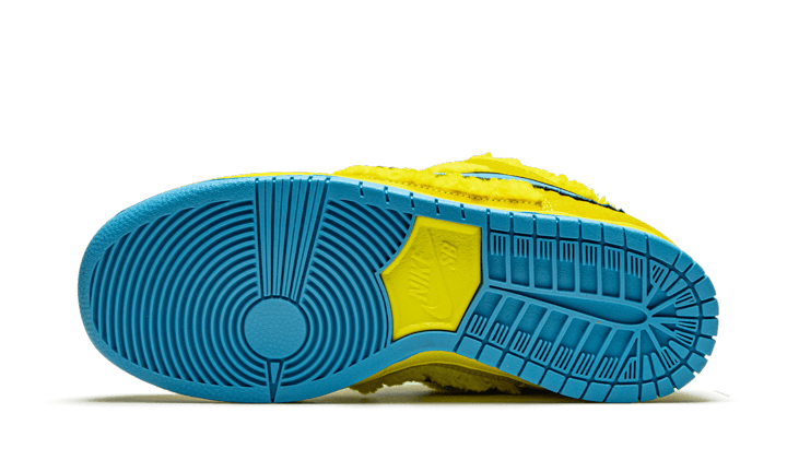 Nike SB Dunk Low Grateful Dead Bears Yellow Addict Sneakers