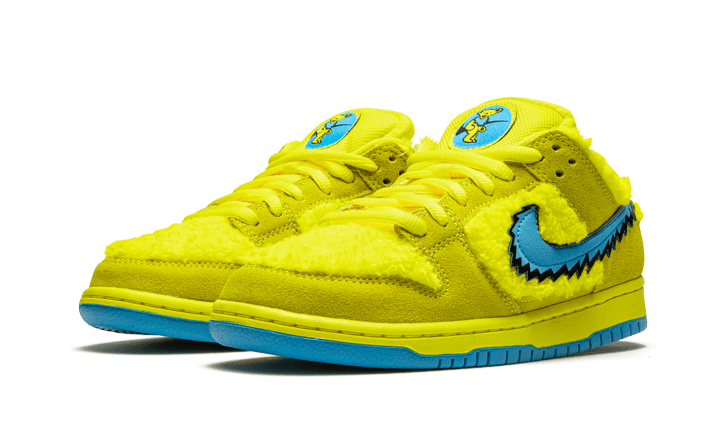 Nike Sb Dunk Low Grateful Dead Bears Yellow