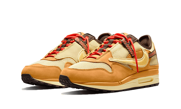 【新品】TRAVIS SCOTT × AIR MAX 1 US 9 27.0 travis-scott-air-max-1-wheat-2