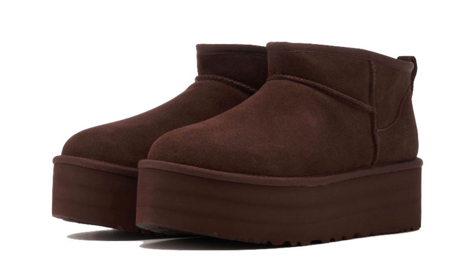 UGG Classic Ultra Mini Platform Burnt Cedar Addict Sneakers