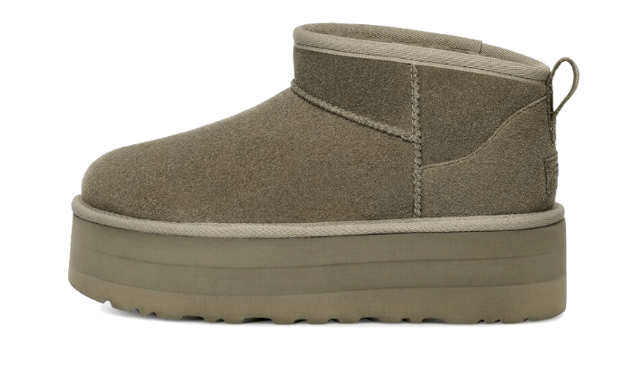 Ugg Classic Ultra Mini Platform Moss Green