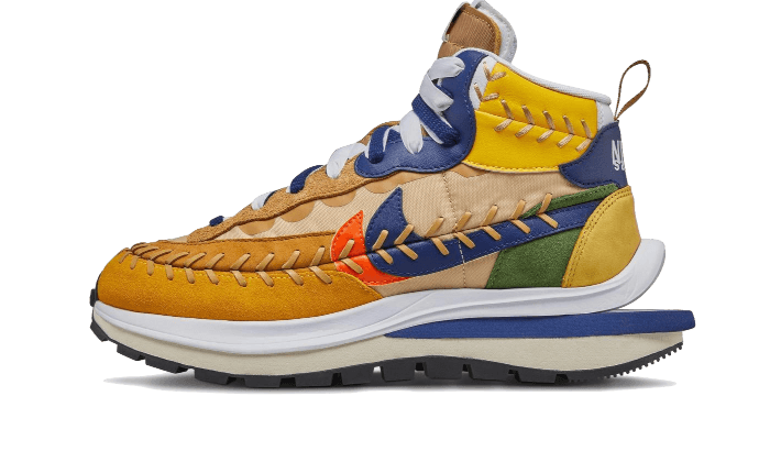 Nike Vaporwaffle sacai Jean Paul Gaultier Sesame Blue Nike Vaporwaffle sacai Jean Paul Gaultier Sesame Blue