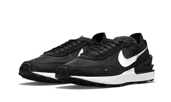 Nike Waffle One Schwarz Weiß Swoosh