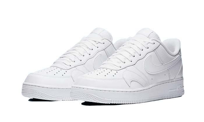 Nike Air Force 1 Low Misplaced Swooshes Triple White
