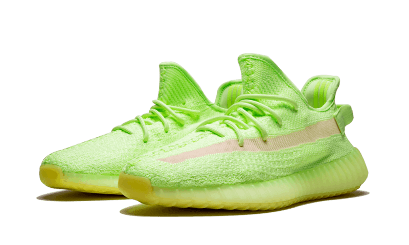 Adidas Yeezy Boost 350 V2 Glow In The Dark Addict Sneakers