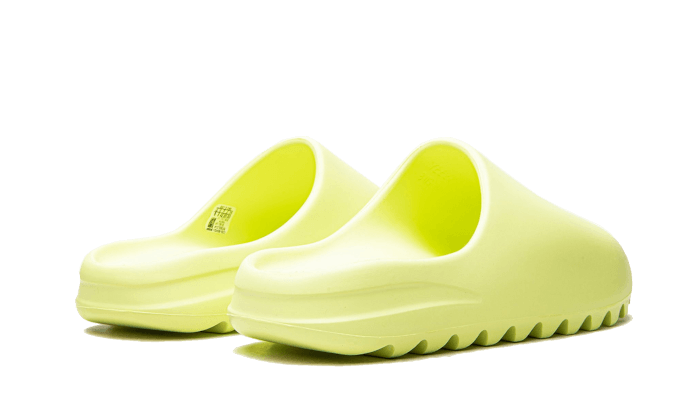 Adidas Yeezy Slide Glow Green Restock Paar 2022