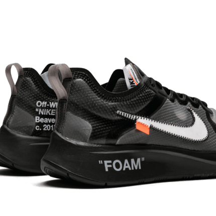 Nike Zoom Fly Off White Black Silver