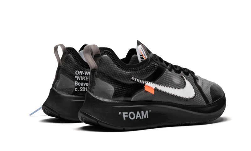 Nike Zoom Fly Off White Black Silver